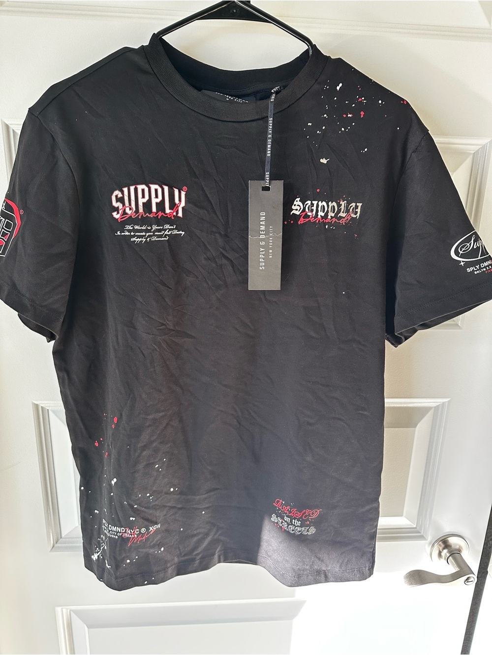 Men’s Black Short Sleeve Graphic Tee